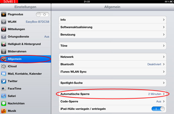 iPhone Tastensperre in iOS 10.1 bis iOS 8.0 umgehen