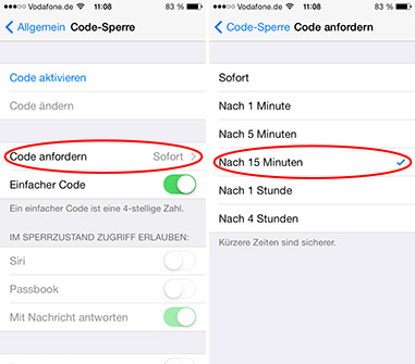 Was tun, wenn ich den iPhone-Sperrcode vergessen habe?