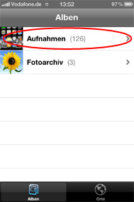 Speicherort der Screenshots