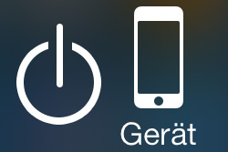 iPhone nur über Touchscreen ausschalten