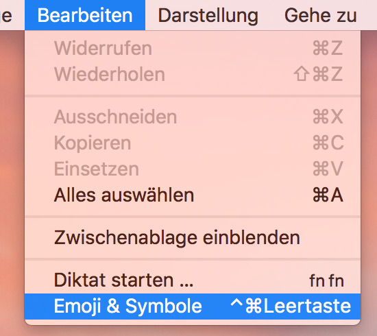 Emojis Auf Dem Mac Schreiben Und Einfugen