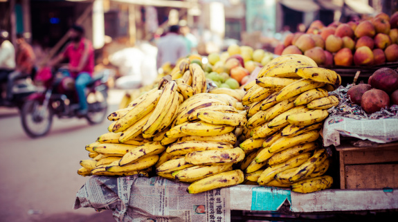 Alte und überreife Bananen