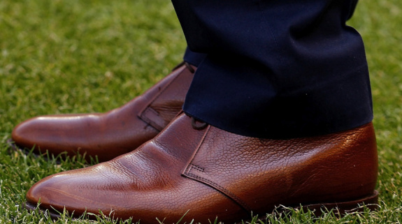 Lederschuhe