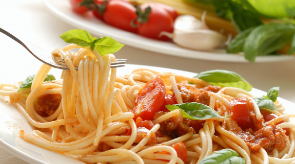 Versalzene Spaghetti