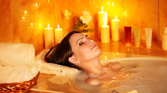 Wellness in der Badewanne